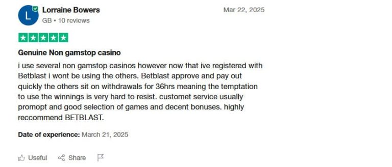 Betblast Casino avis